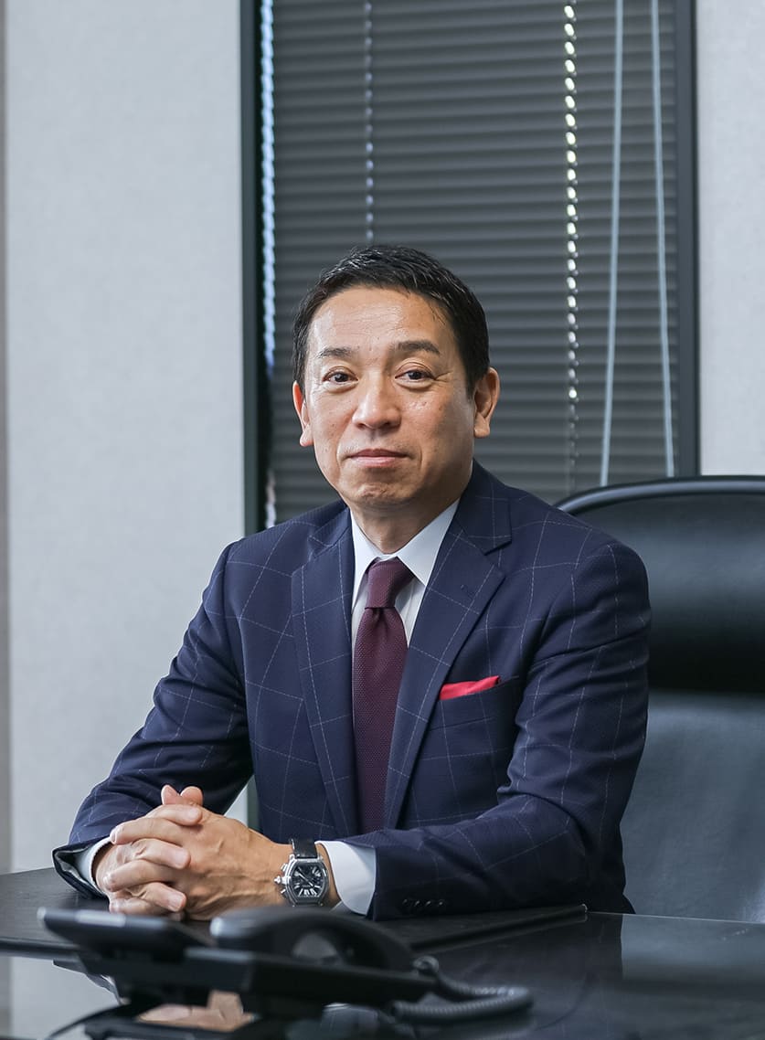 大栄鋼業株式会社　代表取締役社長　茂田 勝昭